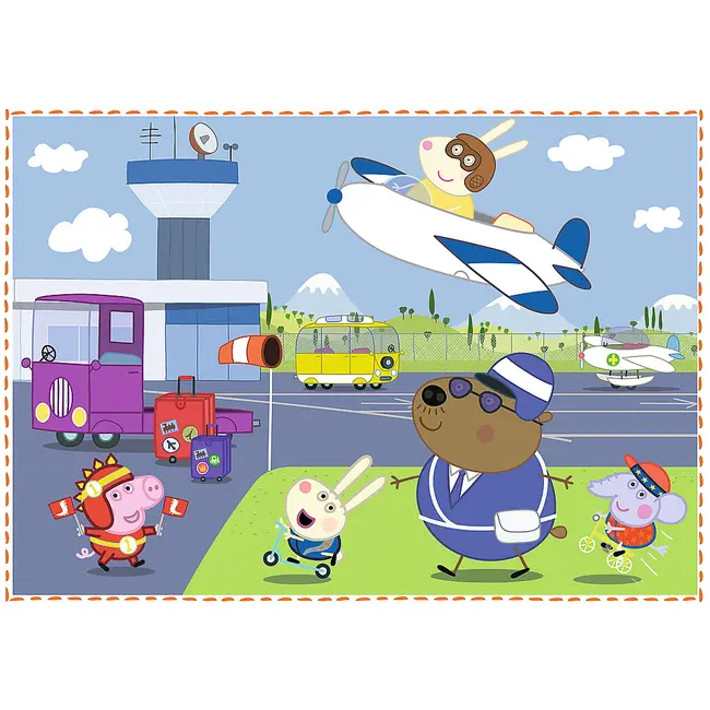 PUZZLE TREFL 4IN1 PEPPA PIG VIV34359