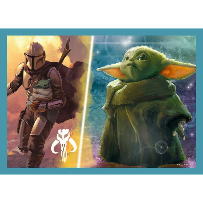 PUZZLE TREFL 4IN1 STAR WARS - MANDALORIANUL VIV34397