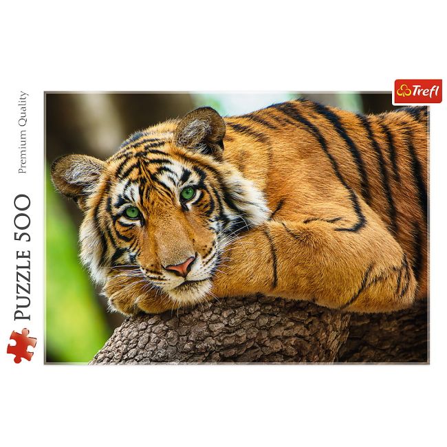 PUZZLE TREFL 500 PORTRETUL TIGRULUI VIV37397