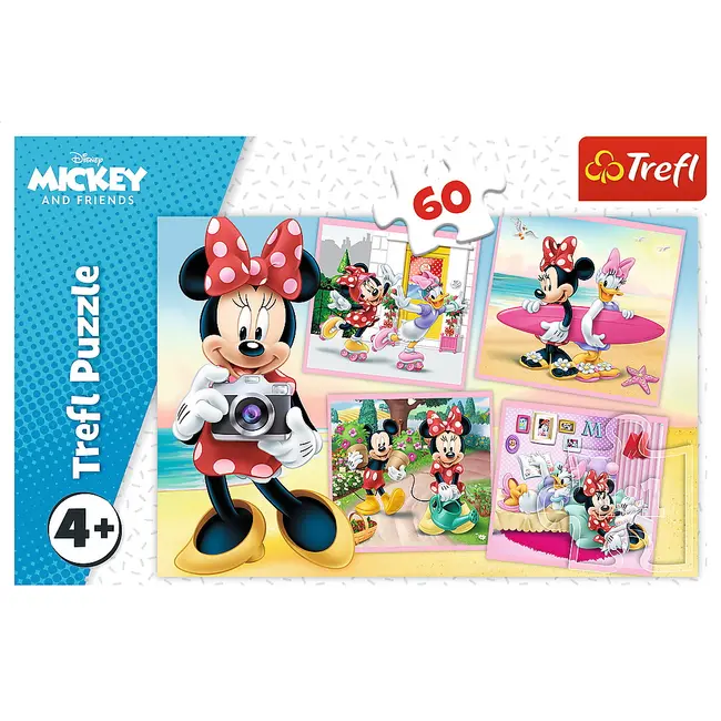 PUZZLE TREFL 60 MINUNATA MINNIE VIV17360