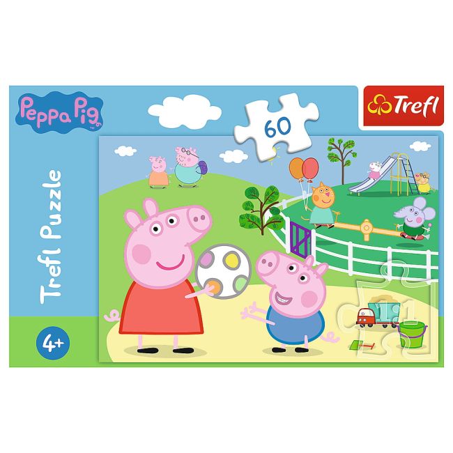 PUZZLE TREFL 60 PEPPA PIG DISTRACTIE CU PRIETENII VIV17356