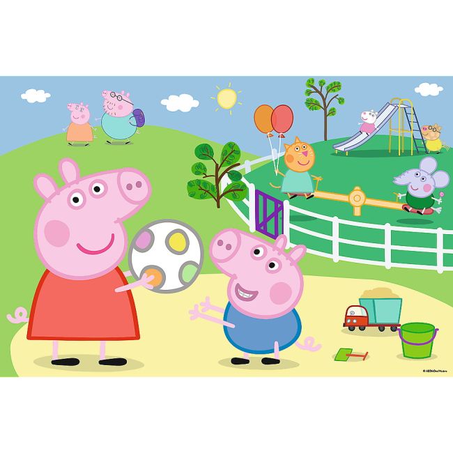 PUZZLE TREFL 60 PEPPA PIG DISTRACTIE CU PRIETENII VIV17356