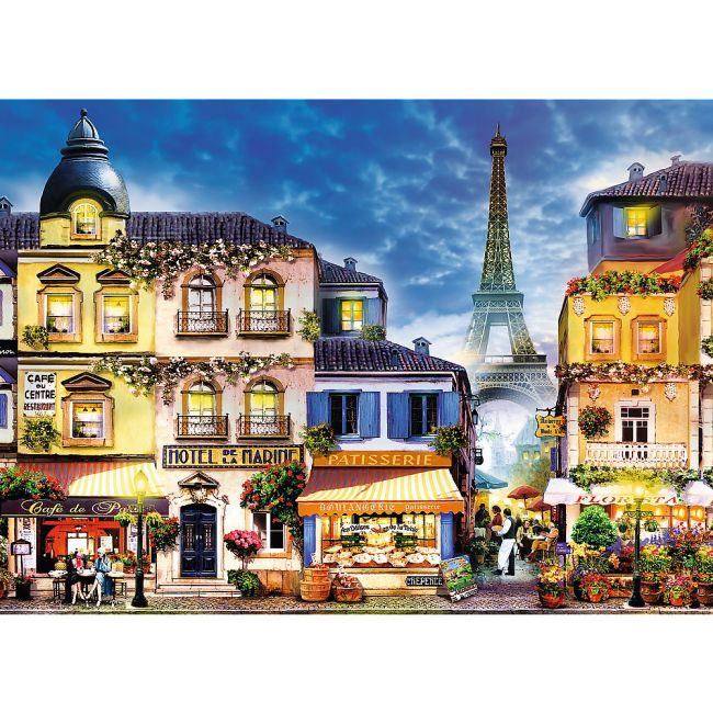 PUZZLE TREFL DIN LEMN 1000 PIESE STRADA FRANCEZA VIV20142