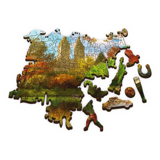 PUZZLE TREFL DIN LEMN 500+1 PIESE CENTRAL PARK NEW YORK VIV20157