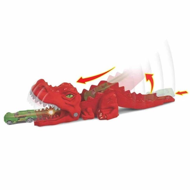 HOT WHEELS GAMA CITY DINO LANSATOR VIVMTGVF41_GVF42