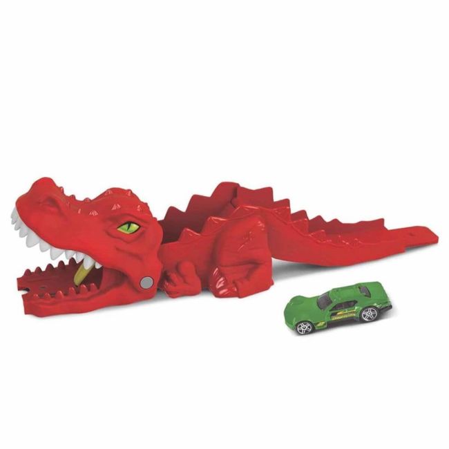 HOT WHEELS GAMA CITY DINO LANSATOR VIVMTGVF41_GVF42