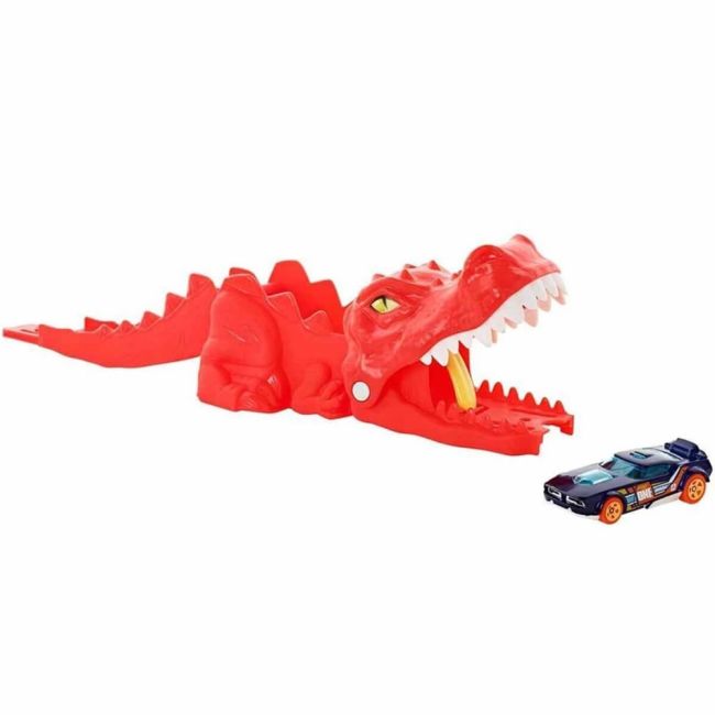 HOT WHEELS GAMA CITY DINO LANSATOR VIVMTGVF41_GVF42