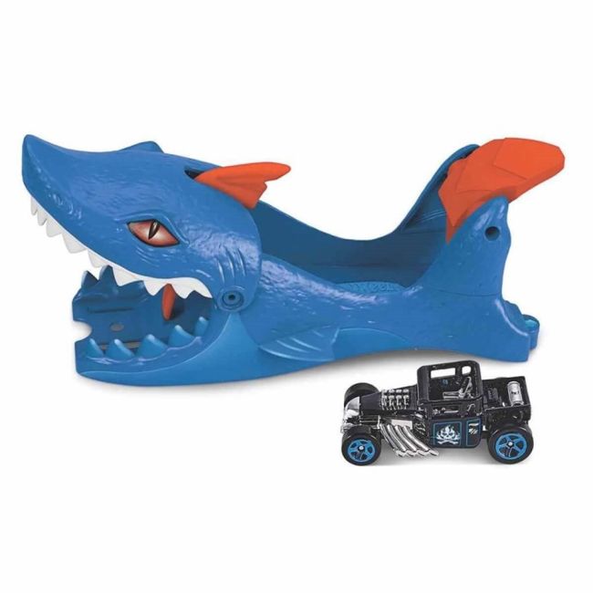 HOT WHEELS GAMA CITY SHARK LANSATOR VIVMTGVF41_GVF43