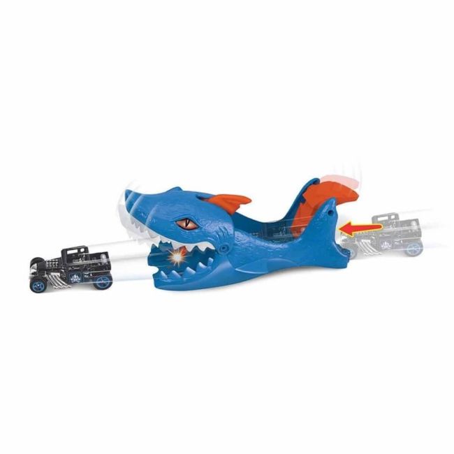 HOT WHEELS GAMA CITY SHARK LANSATOR VIVMTGVF41_GVF43