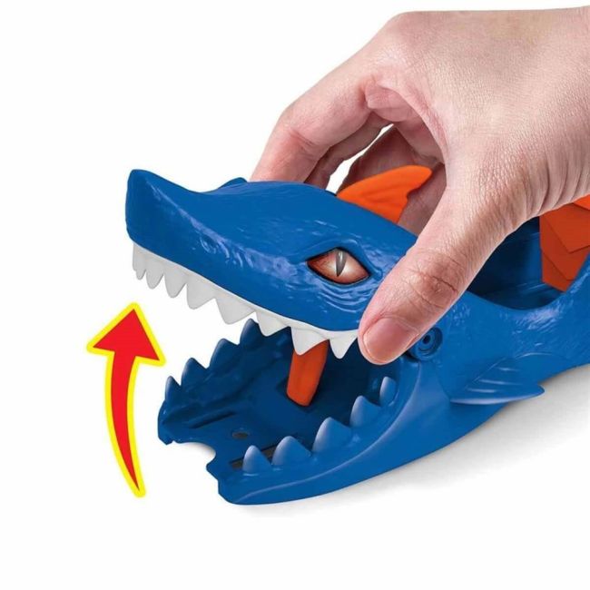 HOT WHEELS GAMA CITY SHARK LANSATOR VIVMTGVF41_GVF43