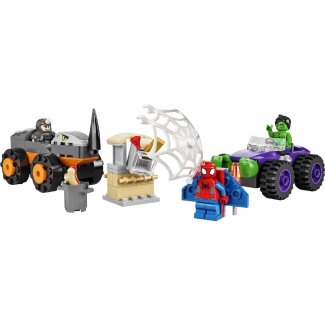 LEGO SPIDEY CONFRUNTAREA DINTRE HULK SI MASINA RINOCER 10782 VIVLEGO10782