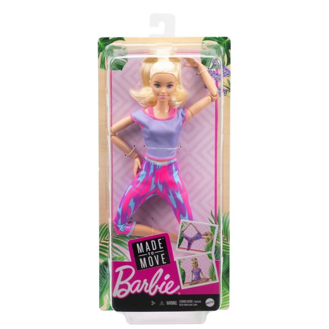 PAPUSA BARBIE MADE TO MOVE BLONDA VIVMTFTG80_GXF04