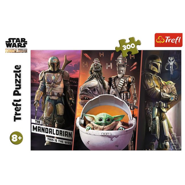 PUZZLE TREFL 300 STAR WARS MANDALORIANUL VIV23002