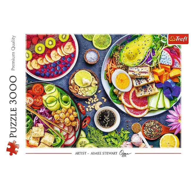 PUZZLE TREFL 3000 BOLUL COLORAT VIV33077