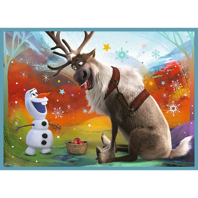 PUZZLE TREFL 4IN1 FROZEN 2 UIMITOAREA LUME DISNEY VIV34381