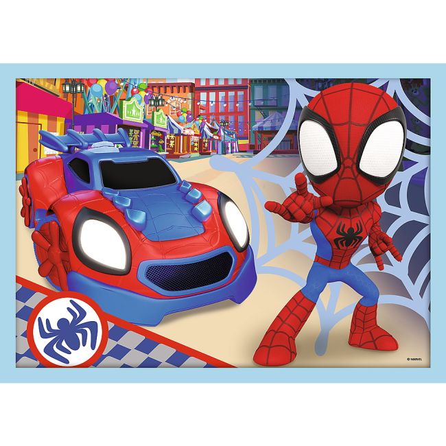 PUZZLE TREFL 4IN1 SPIDAY ECHIPA SPIDAY VIV34611