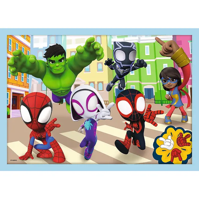 PUZZLE TREFL 4IN1 SPIDAY ECHIPA SPIDAY VIV34611