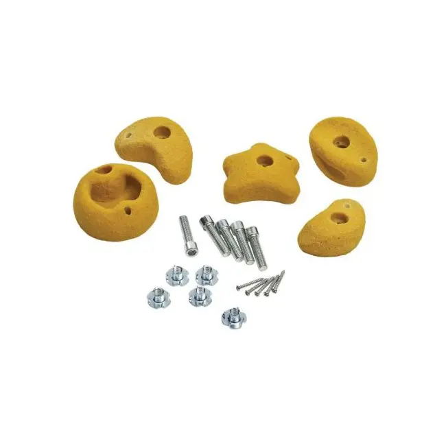 Set 5 pietre de catarat escalada mici, galbene, kbt - okekbt347.001.003.001