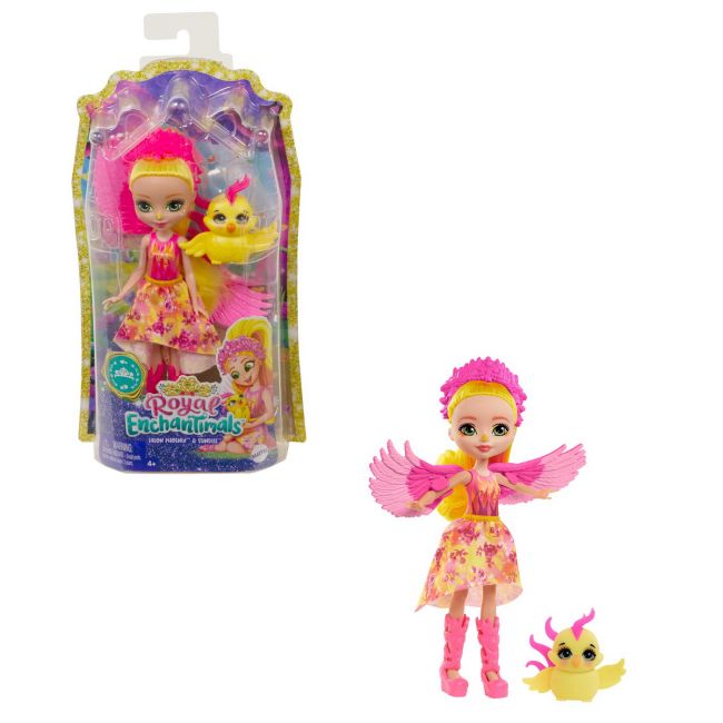 ENCHANTIMALS PAPUSI SI ANIMALUTE FALON PHOENIX & SUNRISE VIVMTFNH22_GYJ04