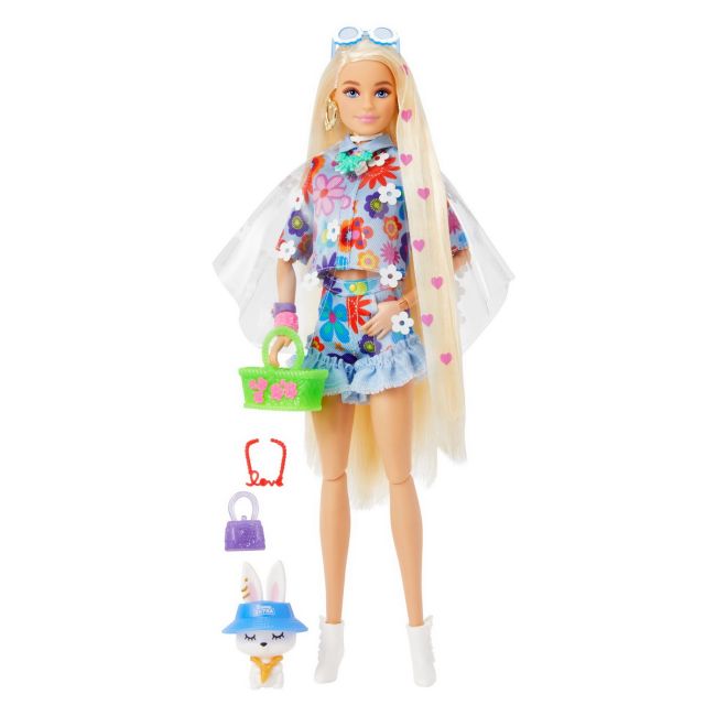 PAPUSA BARBIE EXTRA FLOWER POWER VIVMTHDJ45
