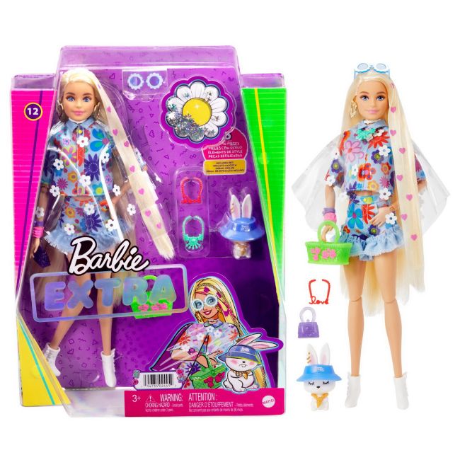 PAPUSA BARBIE EXTRA FLOWER POWER VIVMTHDJ45