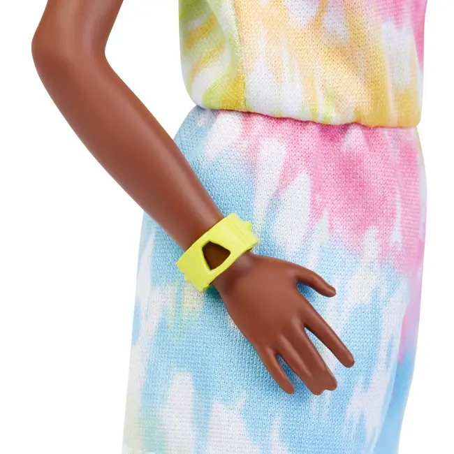 PAPUSA BARBIE FASHIONISTA CU PAR AFRO BLOND VIVMTFBR37_HBV14