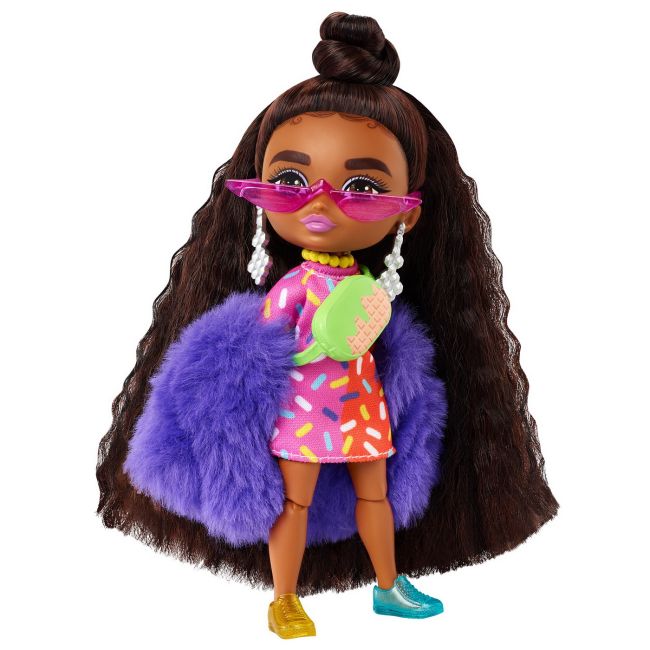 BARBIE PAPUSA BARBIE EXTRA MINI BRUNETA VIVMTHGP62_HGP63