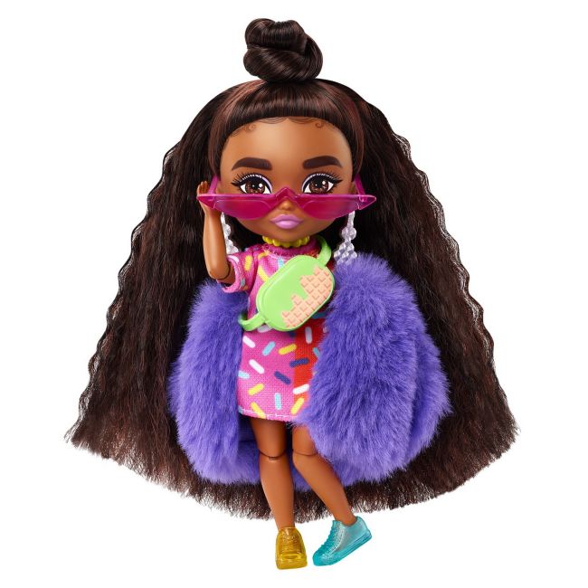 BARBIE PAPUSA BARBIE EXTRA MINI BRUNETA VIVMTHGP62_HGP63