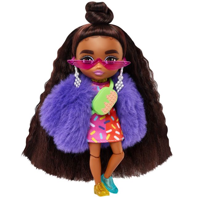 BARBIE PAPUSA BARBIE EXTRA MINI BRUNETA VIVMTHGP62_HGP63