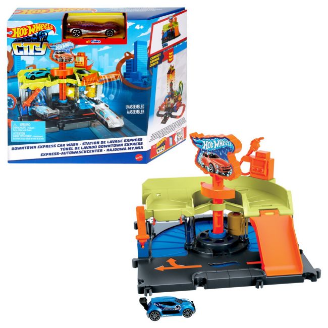 HOT WHEELS CITY SPALATORIE AUTO VIVMTHDR24_HDR27