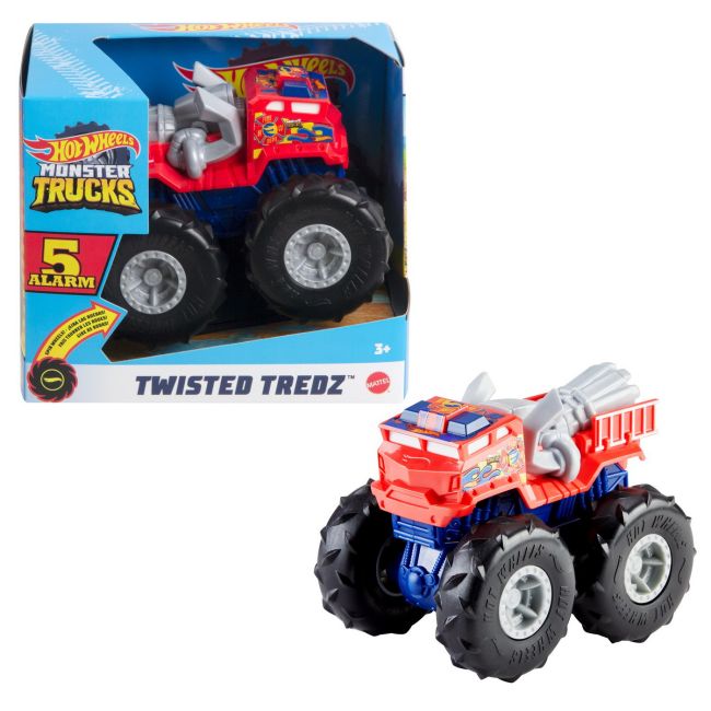 HOT WHEELS MONSTER TRUCK MASINUTA TWISTER TREDZ 5 ALARM SCARA 1:43 VIVMTGVK37_GVK41