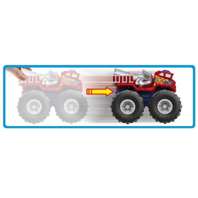 HOT WHEELS MONSTER TRUCK MASINUTA TWISTER TREDZ 5 ALARM SCARA 1:43 VIVMTGVK37_GVK41