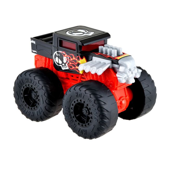 HOT WHEELS MONSTER TRUCK ROARIN WRECKERS BONE SHAKER CU FUNCTII SI SUNETE SCARA  1:43 VIVMTHDX60_HDX61