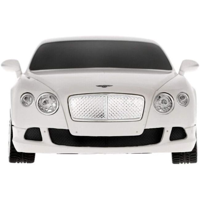 MASINA CU TELECOMANDA BENTLEY CONTINENTAL GT ALB CU SCARA 1 LA 24 VIVRas48600_Alb