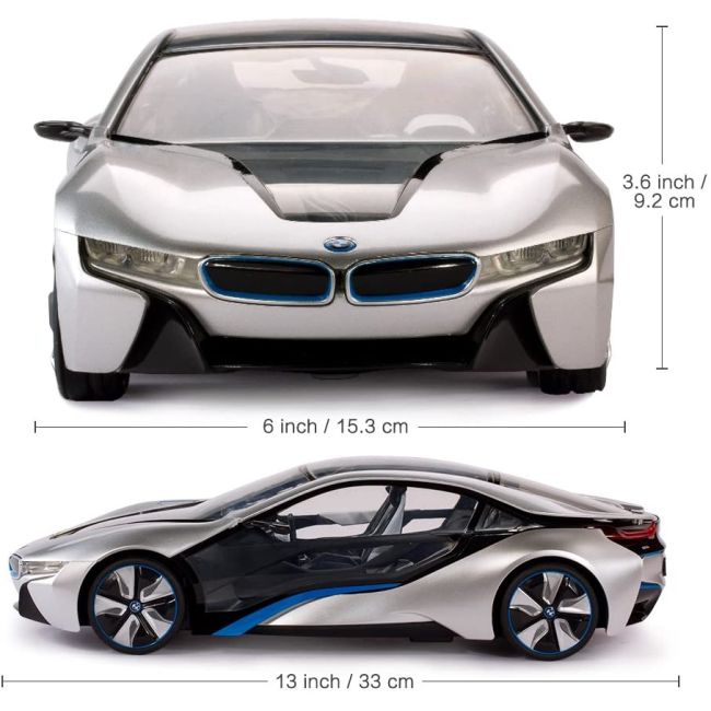 MASINA CU TELECOMANDA BMW I8 SCARA 1 LA 14 VIVRas49600