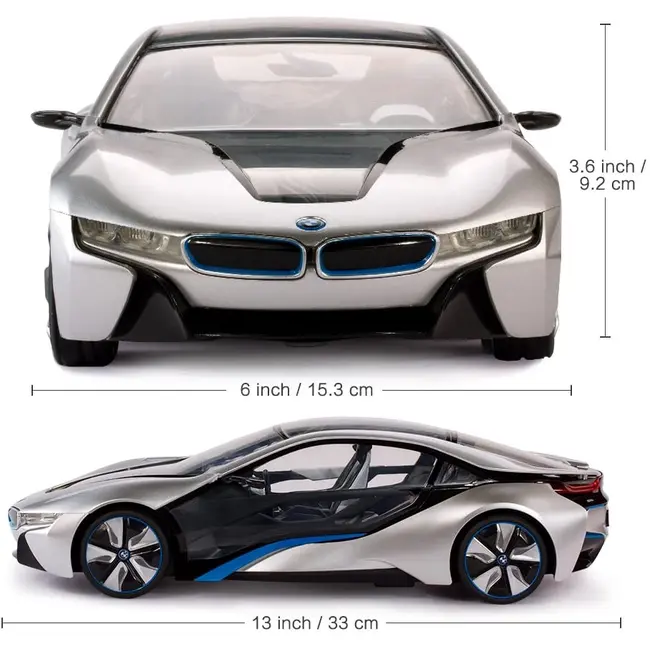 MASINA CU TELECOMANDA BMW I8 SCARA 1 LA 14 VIVRas49600