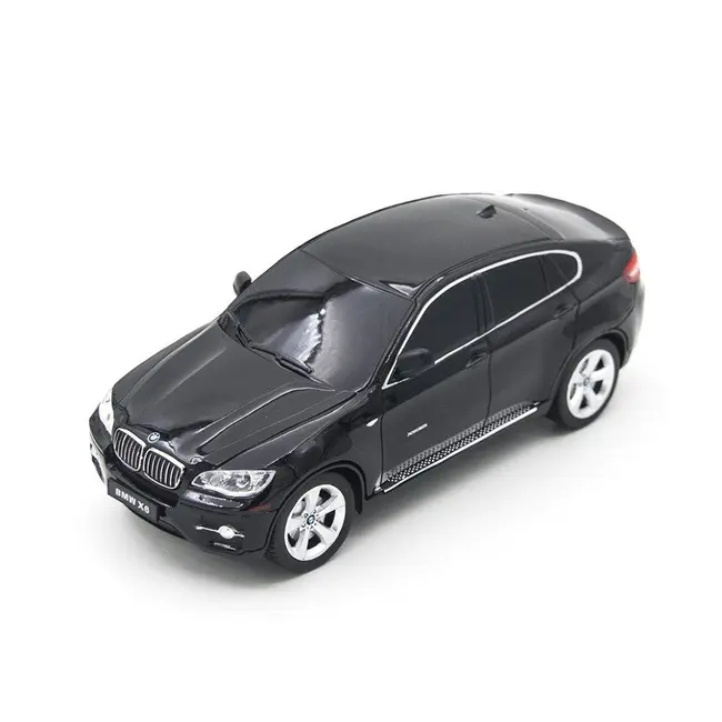 MASINA CU TELECOMANDA BMW X6 NEGRU CU SCARA 1 LA 24 VIVRas31700_Negru