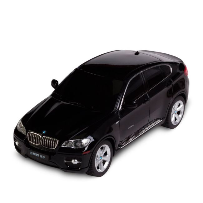 MASINA CU TELECOMANDA BMW X6 NEGRU CU SCARA 1 LA 24 VIVRas31700_Negru