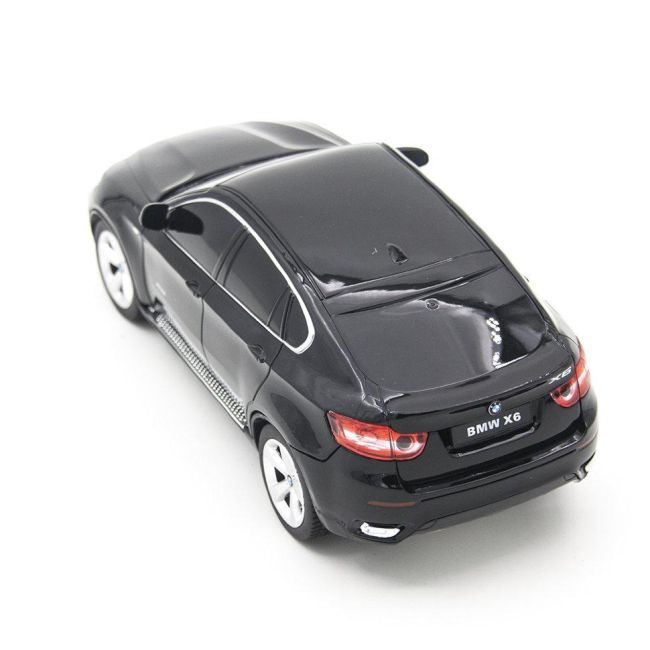 MASINA CU TELECOMANDA BMW X6 NEGRU CU SCARA 1 LA 24 VIVRas31700_Negru