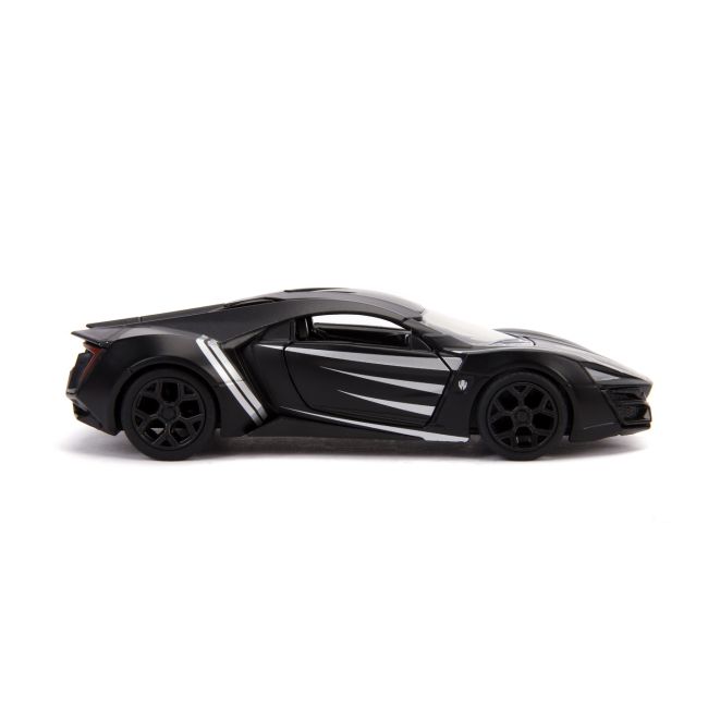 MASINUTA METALICA BLACK PANTHER LYKAN HYPERSPORT SCARA 1 LA 32 VIV253222004