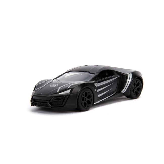 MASINUTA METALICA BLACK PANTHER LYKAN HYPERSPORT SCARA 1 LA 32 VIV253222004