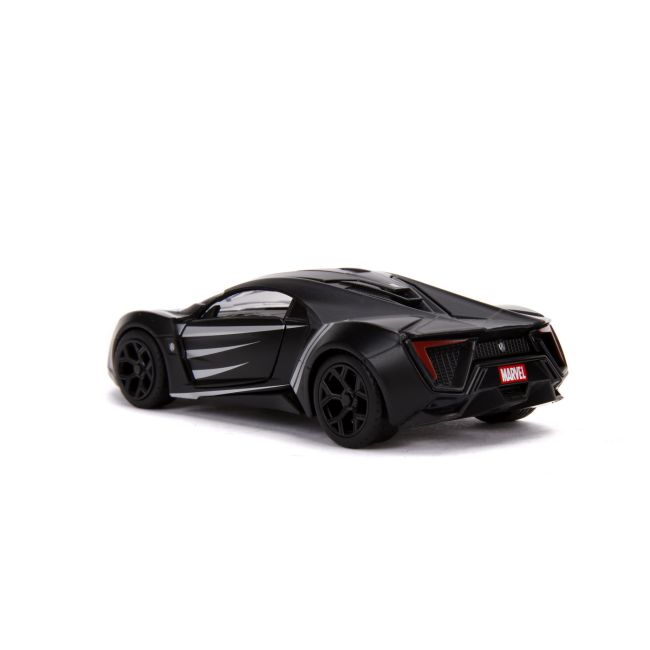MASINUTA METALICA BLACK PANTHER LYKAN HYPERSPORT SCARA 1 LA 32 VIV253222004