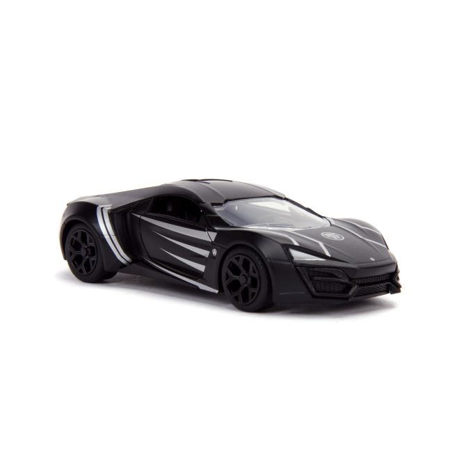 MASINUTA METALICA BLACK PANTHER LYKAN HYPERSPORT SCARA 1 LA 32 VIV253222004