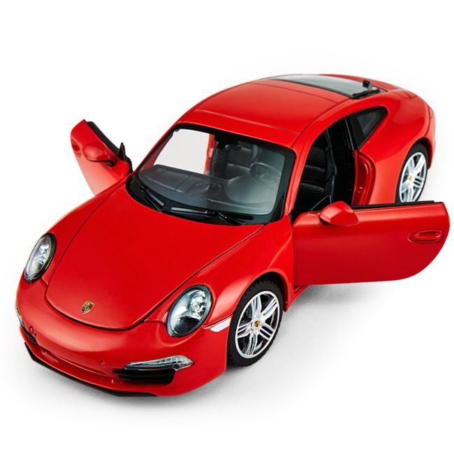 MASINUTA METALICA PORSCHE 911 ROSU SCARA 1 LA 24 VIVRas56200_Rosu