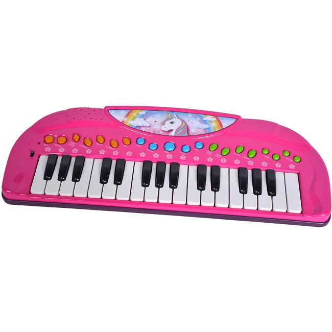 ORGA UNICORN MY MUSIC WORLD 42CM ROZ VIV106832445