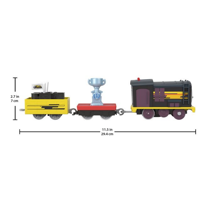 THOMAS LOCOMOTIVA MOTORIZATA DIESEL CU 2 VAGOANE VIVMTHFX97_HDY74