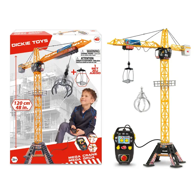 DICKIE MACARA MEGA CRANE 120 CM CU TELECOMANDA VIV203462412