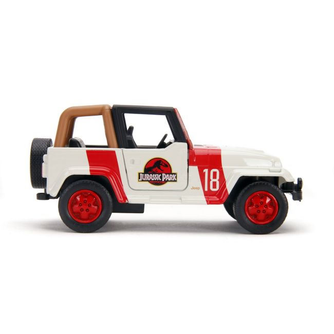 JURASSIK PARK MASINUTA METALICA JEEP WRANGLER SCARA 1:32 VIV253252019