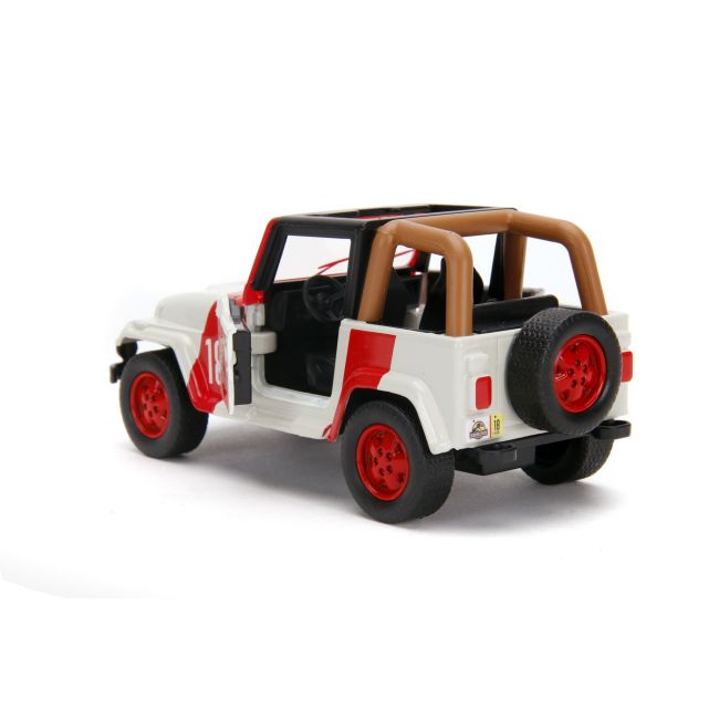 JURASSIK PARK MASINUTA METALICA JEEP WRANGLER SCARA 1:32 VIV253252019