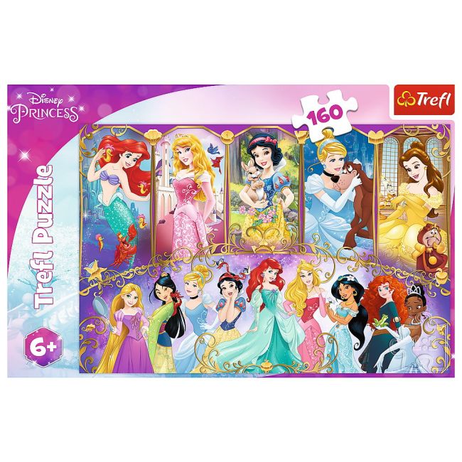 PUZZLE 160 PORTRETELE PRINTESELOR VIV15407